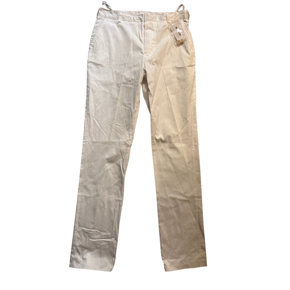 Vintage Helmut Lang Elastic Sport C White Cotton Pants Italy Size 44